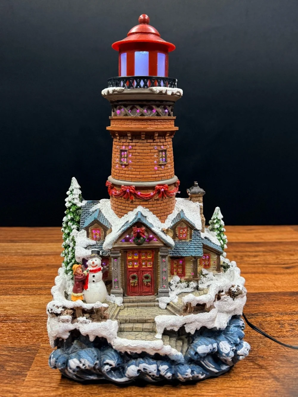 HOLIDAY LIVING Fiber Optic Lighthouse